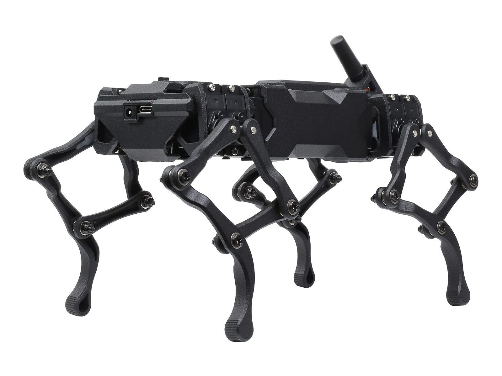 Waveshare WAVEGO 12-DOF Bionic Dog-Like Robot Open Source for ESP32 and PI4B Facial Recognition Color Tracking Motion Detection Basic Kit (Fully Assembled)