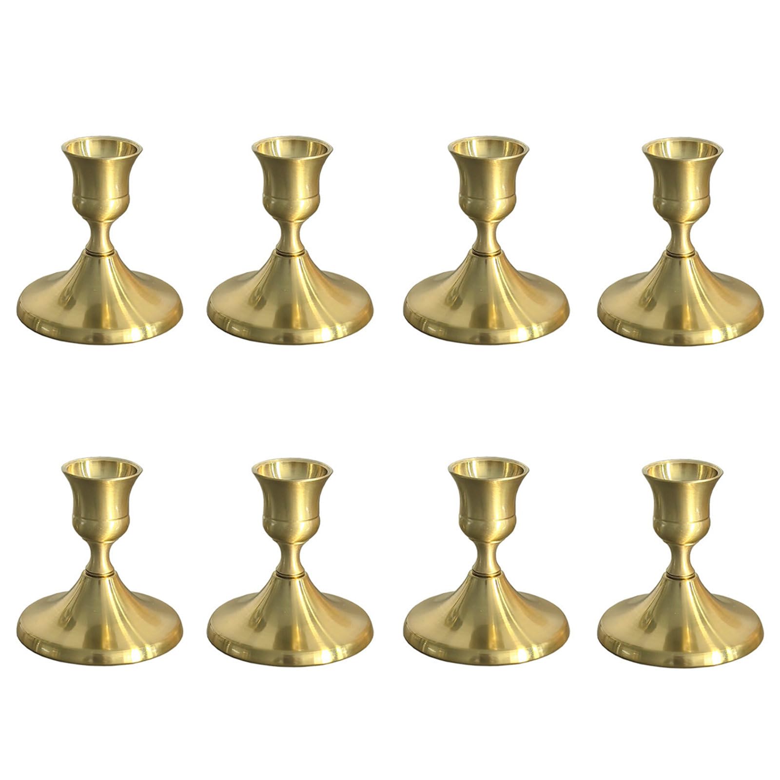 Metal Iron Taper Holders Retro Candlestick Holders for Dinner Room Table Centerpieces Party Wedding Home Decors Iron Taper