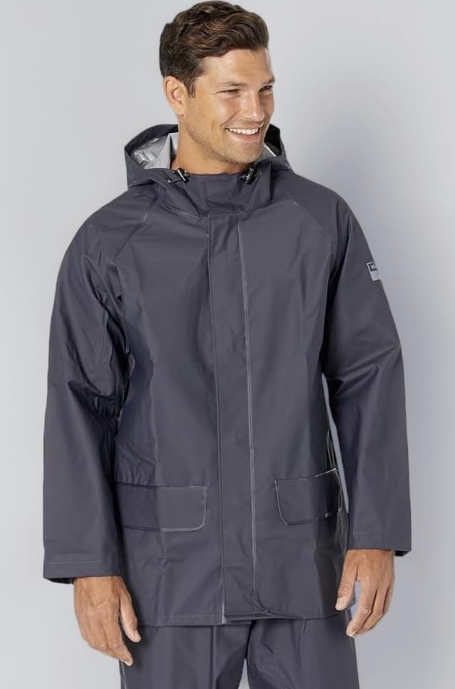 Helly Hansen Workwear Men's Mandal Rain Jacket