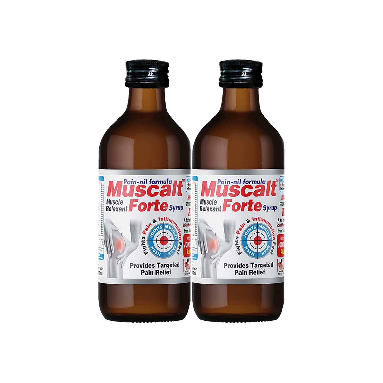 AIMIL Muscalt Forte Syrup for Joint Pain and Stiffness | Natural Ortho Syrup Arthritis and Joint Inflammation| 200 ML (Pack of 2) (B093T9VBDX) Amazon Price History, Amazon Price Tracker