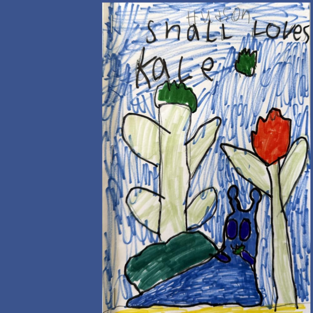 Snail Loves Kale: A Children's Book About Kindness and Sharing