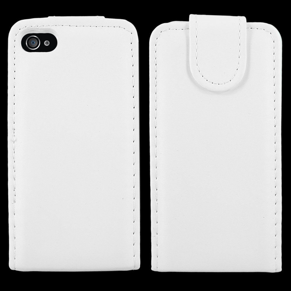 kwmobile Cover compatibile con Apple iPhone 4 / 4S - Custodia Cover in silicone TPU - Copertina protettiva Back Case Backcover - gatto nero/bianco