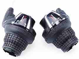 Paifeancodill Bike Shift Lever, 2 Pcs Bicycle Twist Grip