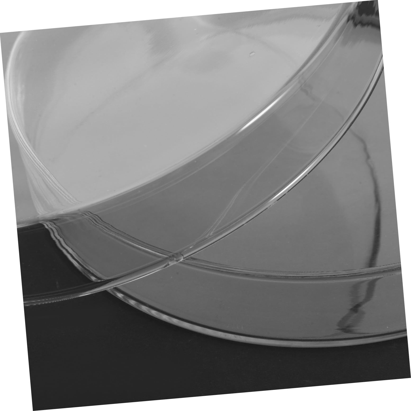 Placa de Petri de Vidrio Grueso con Tapa, 7, 5x1, 2 Pulgadas | Borosilicato de Alta Resistencia, para Cultivos Celulares y Ensayos Biológicos, Superficie Interior Lisa