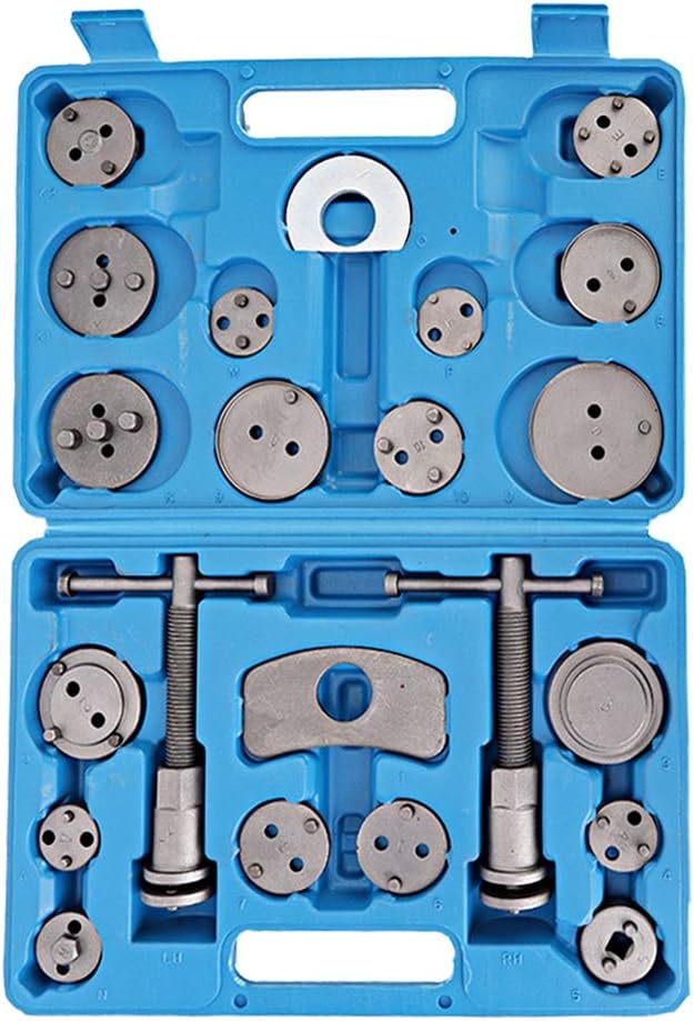 22Pcs Universal Disc Brake Caliper Piston Rewind Wind Back Tool Kit Set for Car Repairing