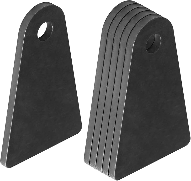 Suporte para solda de amortecedor Fanmao com furo de 1/2" – Pacote com 6