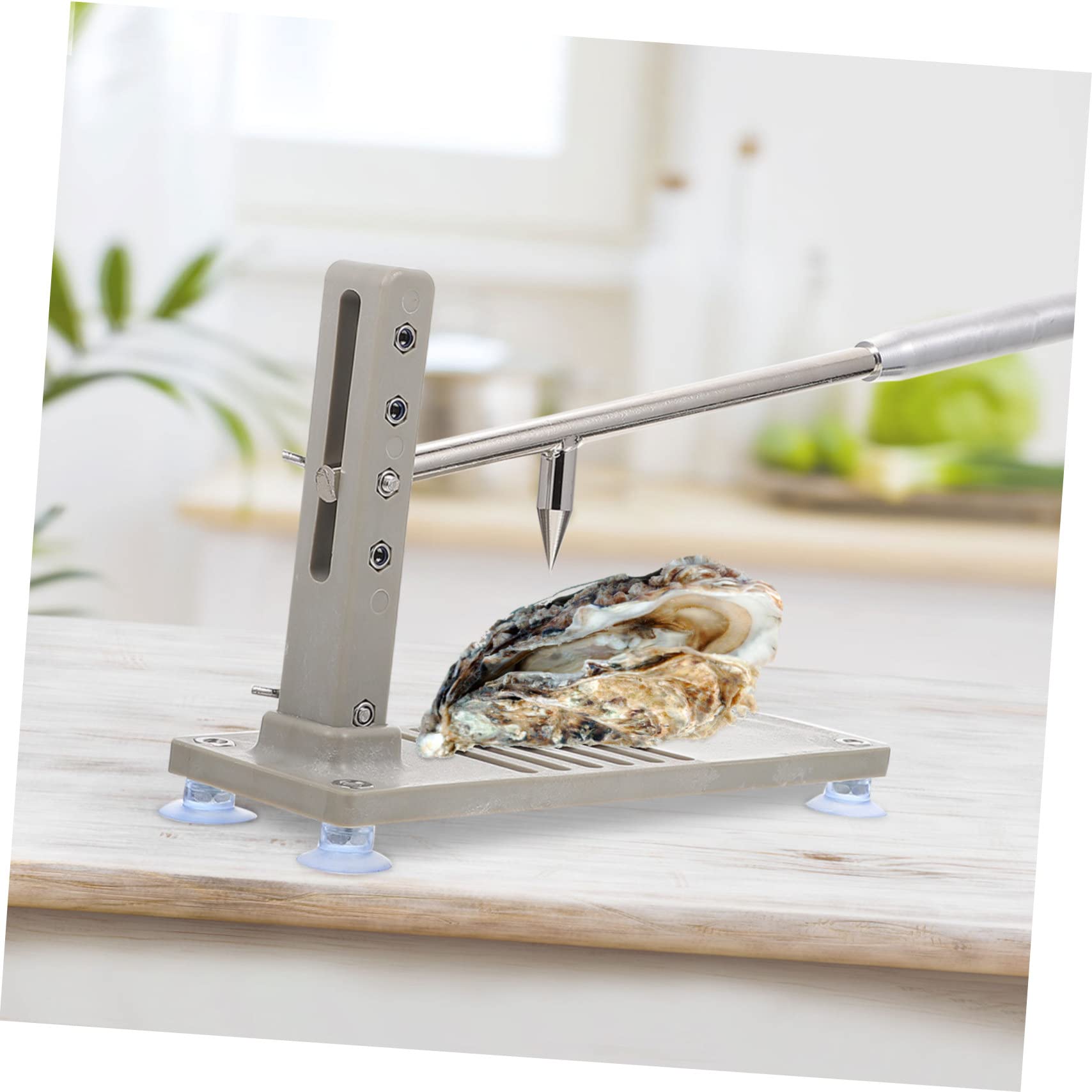 BESTYASH Hierro y PP Abridor de Ostras Multifuncional para Cocina