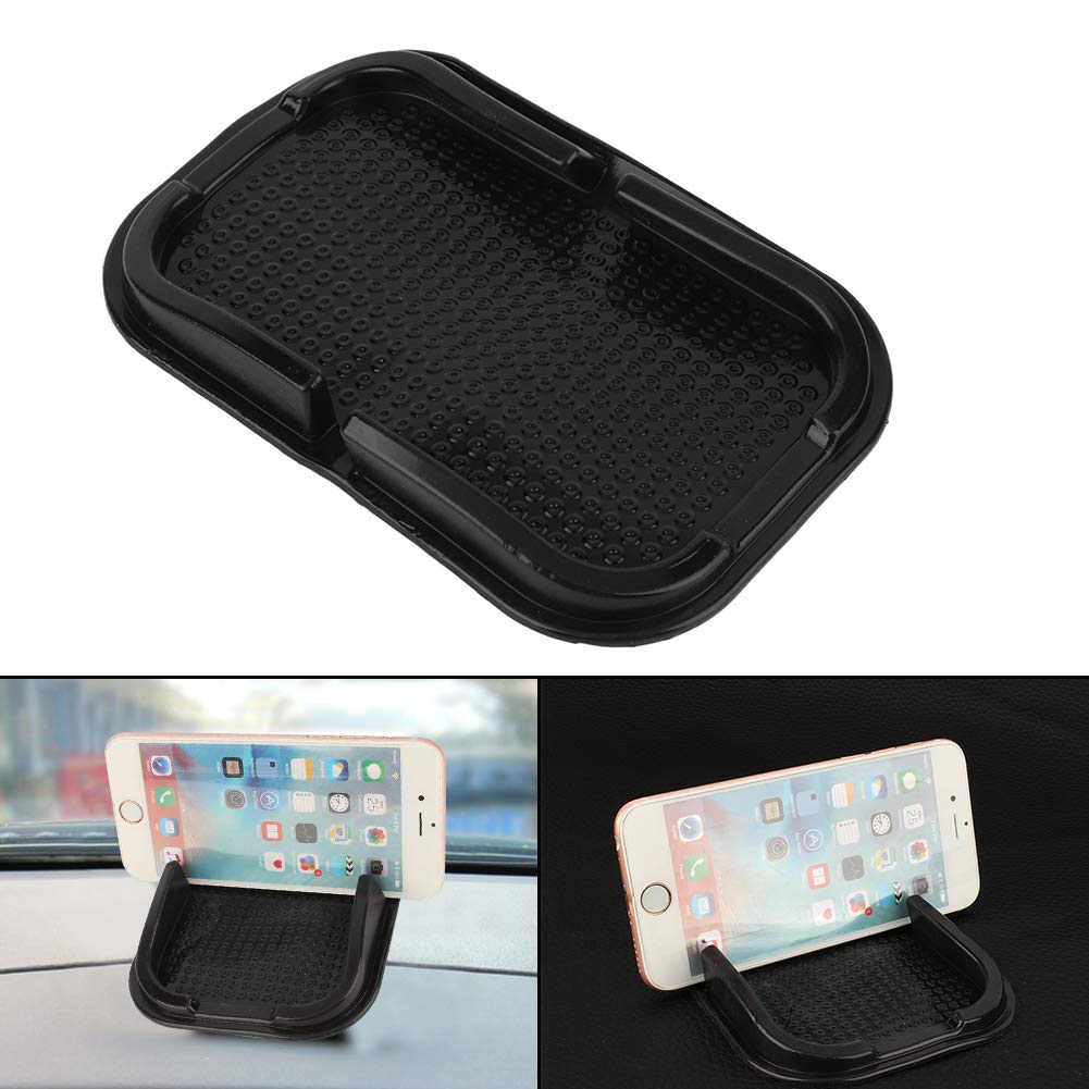 Support Téléphone Universel Pour Voiture Keenso - Tapis En Silicone Antidérapant Pour Tableau De Bord | Largeur Réglable, Sans Ventouse - 2