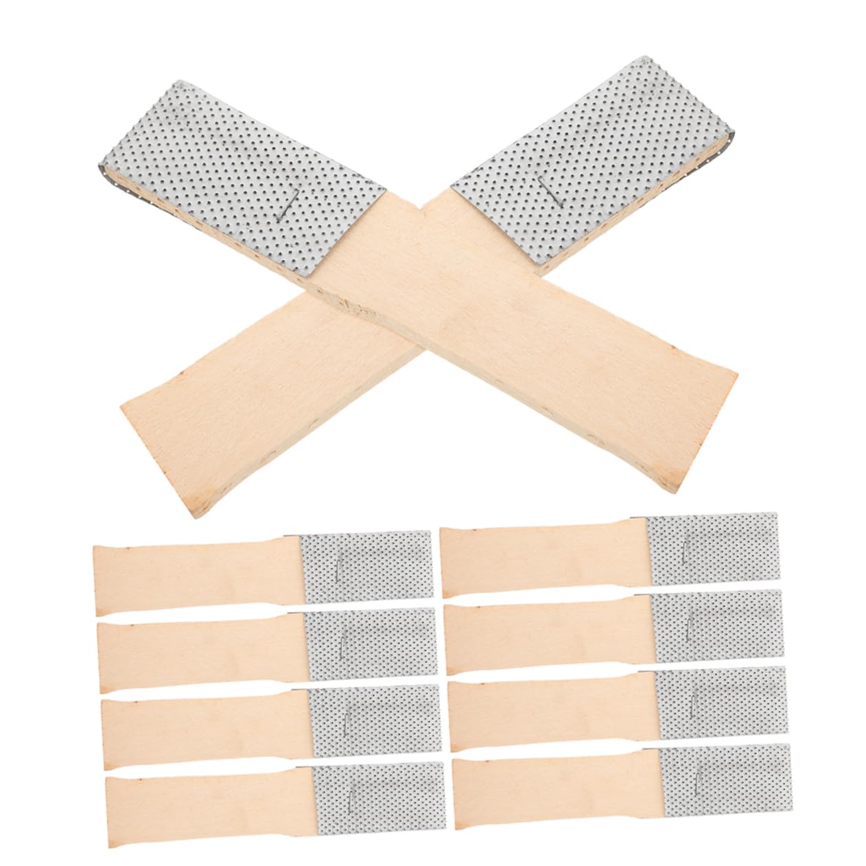 HOLIDYOYO 10pcs Bicycle Rasp File Set Bike Repair Kit for Inner Tube Tire Repair Tool Metal Rasp Tire File Car and Bike Tool