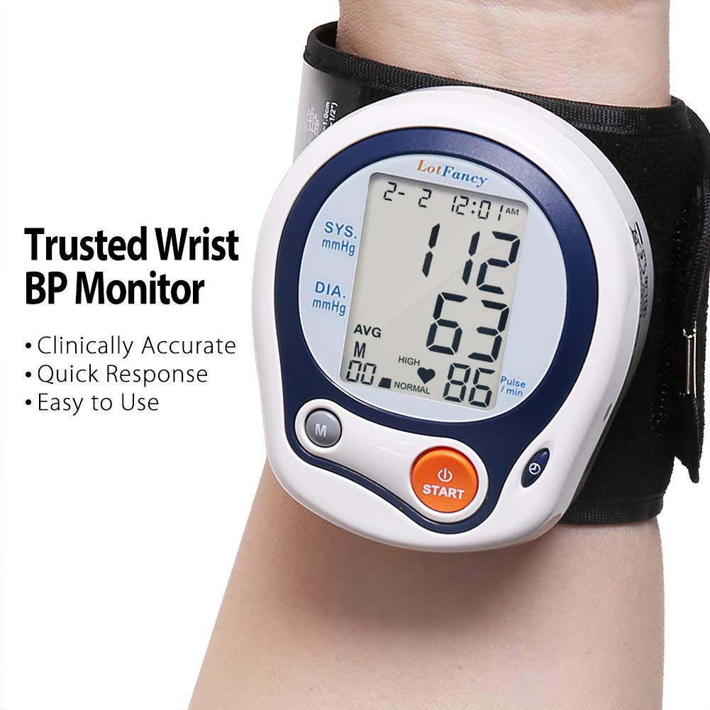 Kids Wrist Blood Pressure Monitor - Accurate Readings -8 Kids Wrist Blood Pressure Monitor - Accurate Readings -8