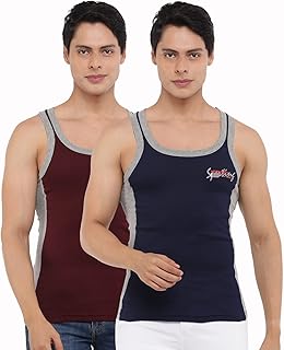 dollar bigboss Men's Solid Regular Fit Gym Vest-picture-34