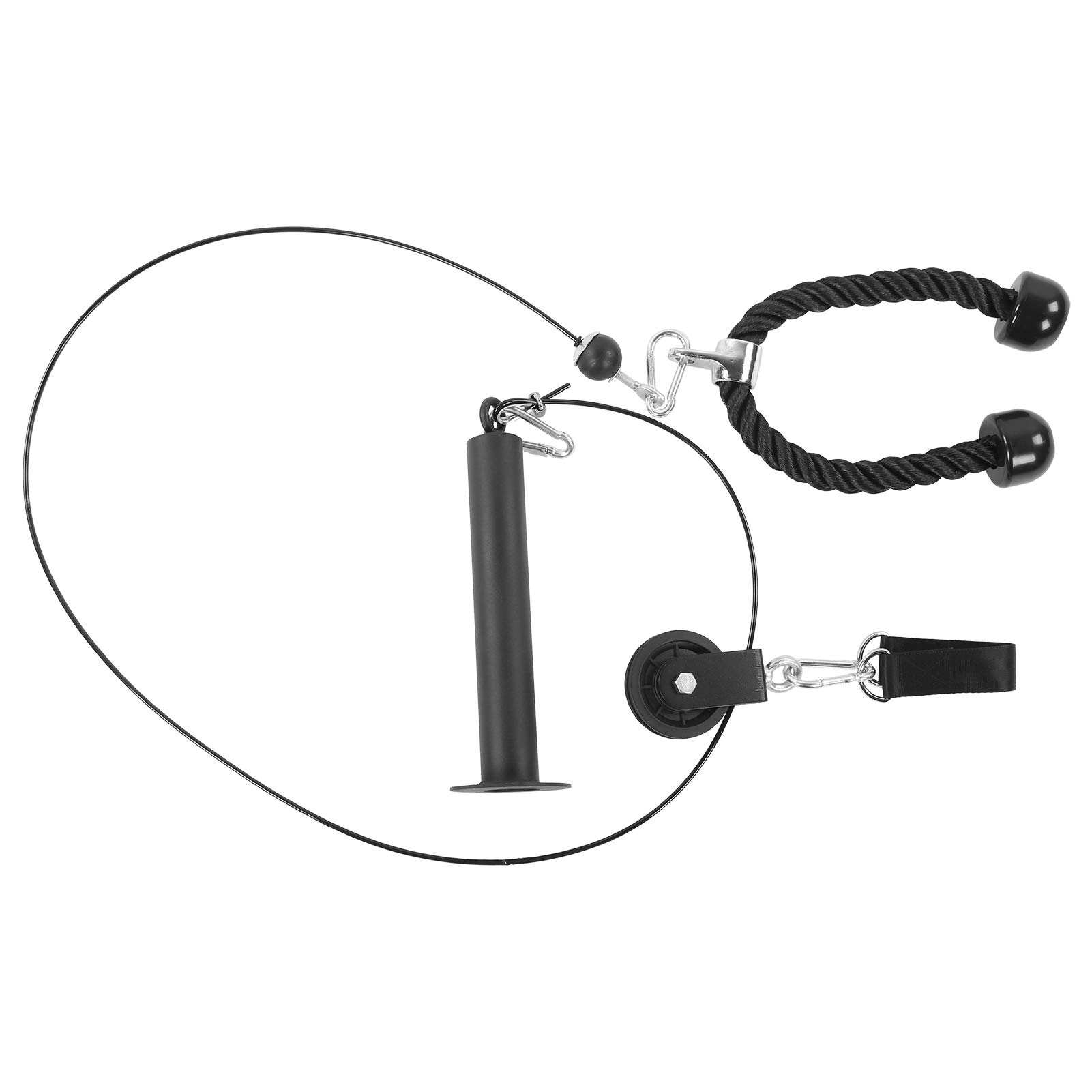 de Polea para Gimnasio, Máquina de Elevación Ajustable y Duradera para Equipos de Gimnasio en Casa, Incluye Cable de 2m y Accesorios
