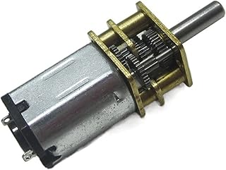 ELLANA Powered Mini N20 Brushed Dc Motor, Disco Ball Drill Powered Propeller 3V Small Electric Motor, All Metal Gears Sets DC Motor Torque Gear (Size : 200RPM)