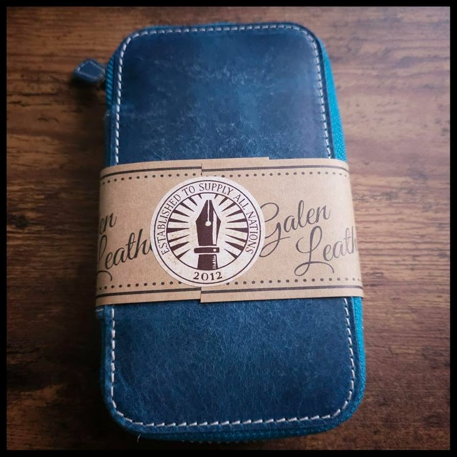 rinnkunnガレンレザー　クレイジーホースオーシャンブルー　6本差し Amazon.co.jp: ガレンレザー クレイジーホースオーシャンブルー