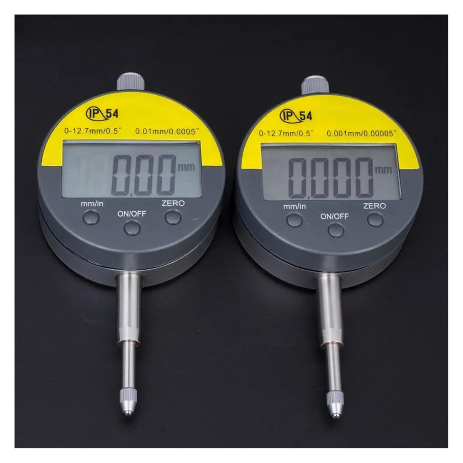 0.001mm Precision Digital Micrometer IP54 Oil Proof Micrometer Metric/Inch 0-12.7mm/0.5" Micrometer(0.001mm)