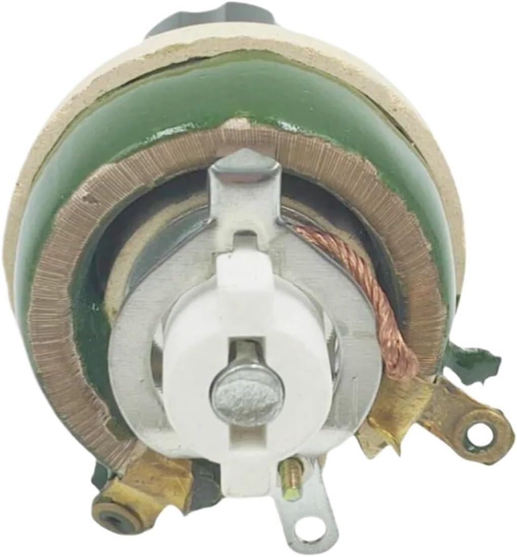 Wirewound Ceramic Potentiometer Adjustable Rheostat Resistor 25W 1R/2R/5R/10R/20R/30R/50R/100R/150R/200R/300R/500R/1KR(1KR)
