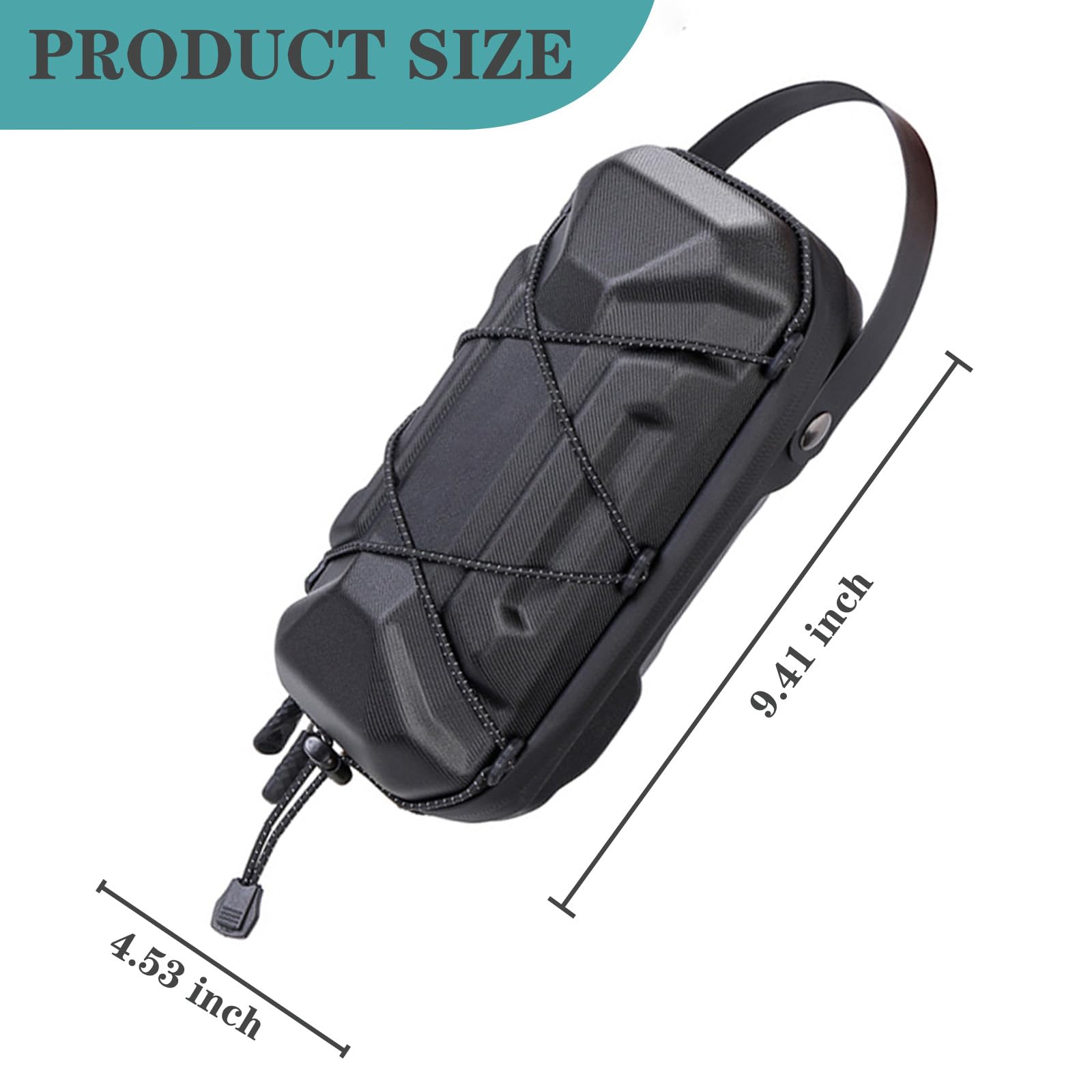 bolsa para scooter eléctrico Xiaomi Mijia Sedway Ninebot, tubo frontal impermeable con 4 colores, manillar de liberación rápida