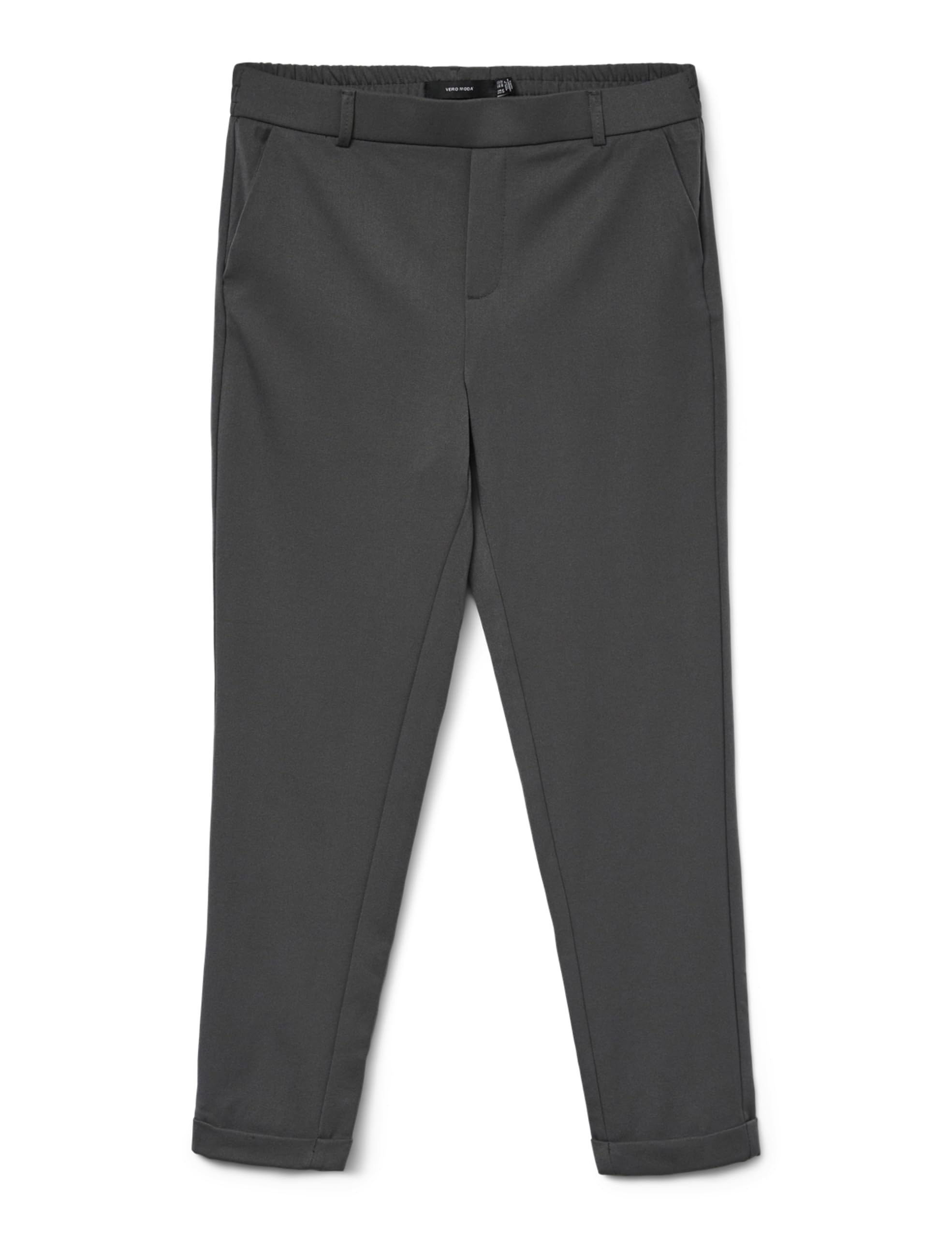Vero Moda Women's Vmmaya Mr Loose Solid Pant Noos Pants , Grey Pinstripe,XS / 32L