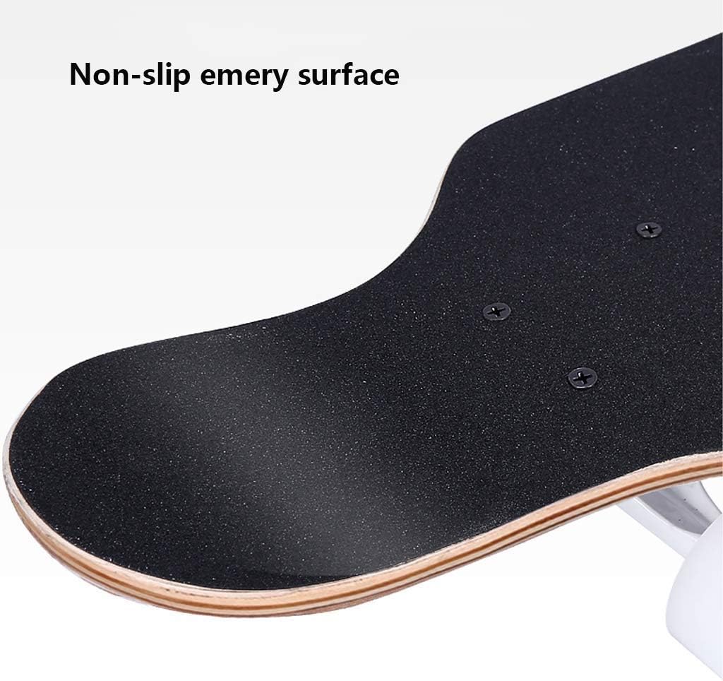 Flash Deals - 70% OFF ZAIHW Longborads Skateboards 41 inches Complete Drop Down Through Cruiser for Kids Boys Youths Beginners The Best Gift