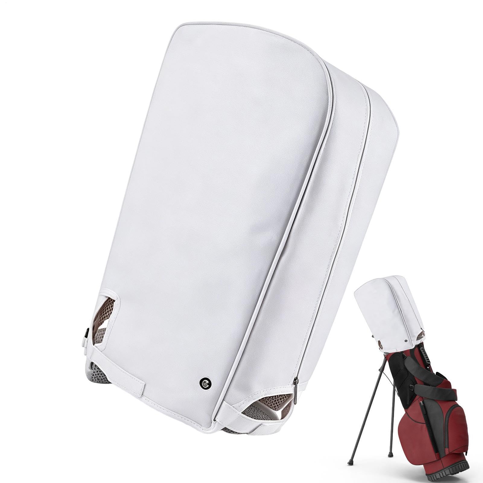 Golf Bag Rain Hood,with Zipper Rainproof Waterproof Protector - Golf Bag Covers for Rain | for Outdoor Driving Range Travel Beach Men Women Golfers Beginner