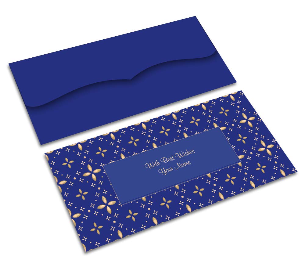 Brown Cloud Customised Exclusive Designer Velvet Finish Shagun/Money/Gift Envelope/Cover/Lifafa for Gift with Personalized Text Message/Name/Photo Printed (Pack of 20) (SEVLVT 018)-image-35