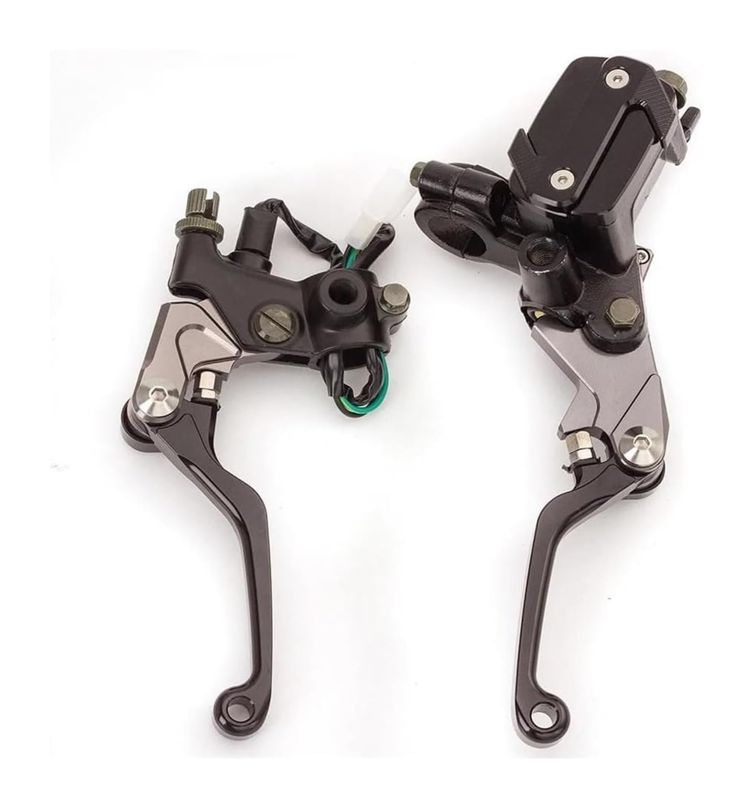 Levier d'embrayage et de frein pour Suzuki LTZ 400 et KFX 400 noir