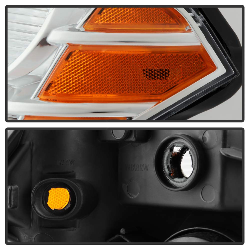 ACANII - For 2008-2012 Nissan Pathfinder Factory Style Chrome Headlights Headlamps Assembly Driver Passenger Side product thumbnail 5