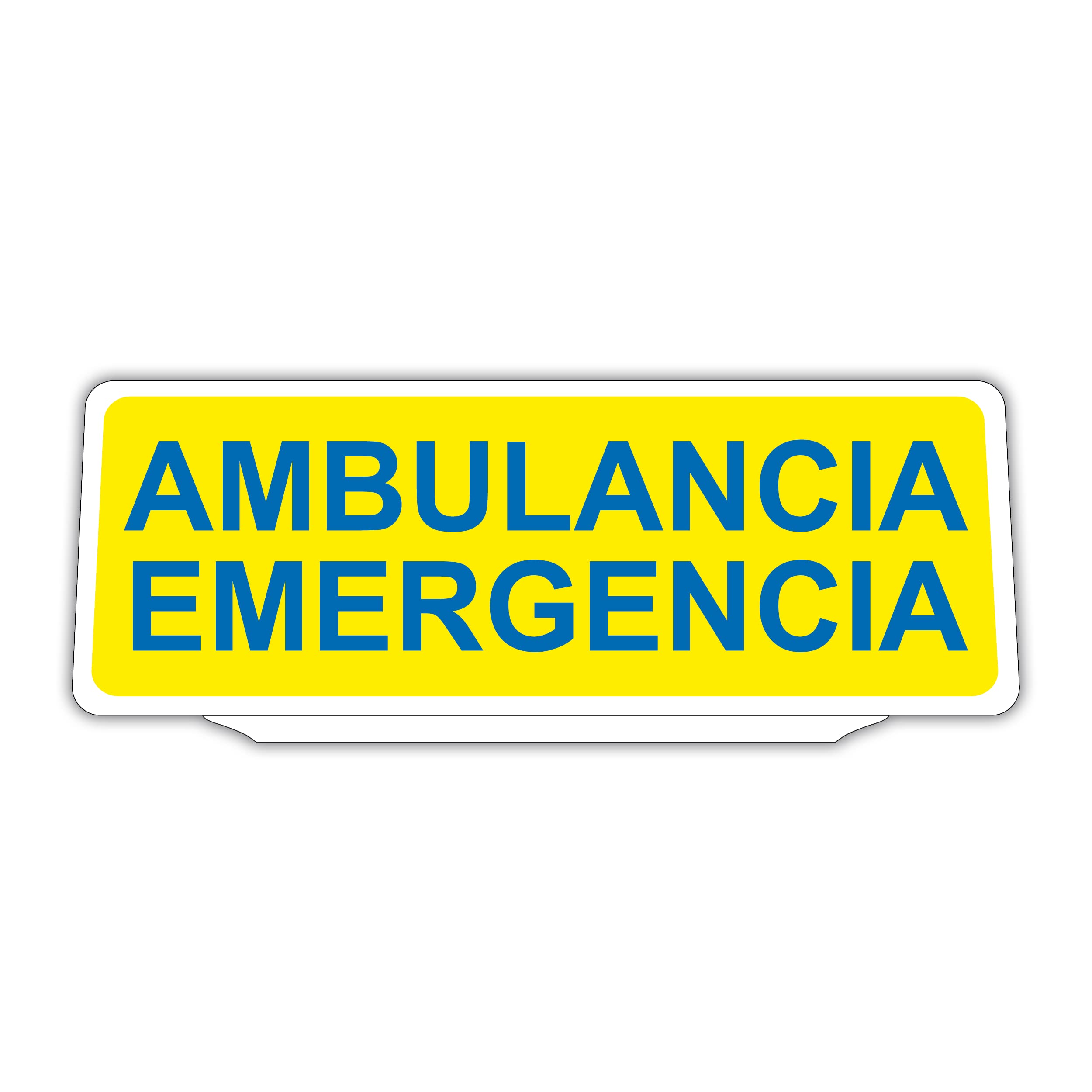 Clip Panel Plástico Visiera Parasol Para Coche Emergencia Retroreflective