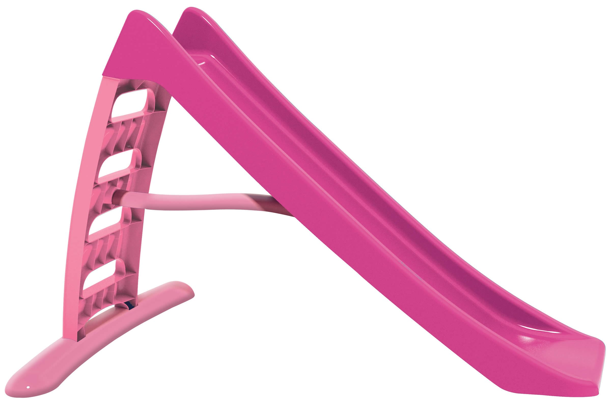 Rutsche Wasserrutsche Kinder Spielzeug 2in1 pink freistehend 170 cm