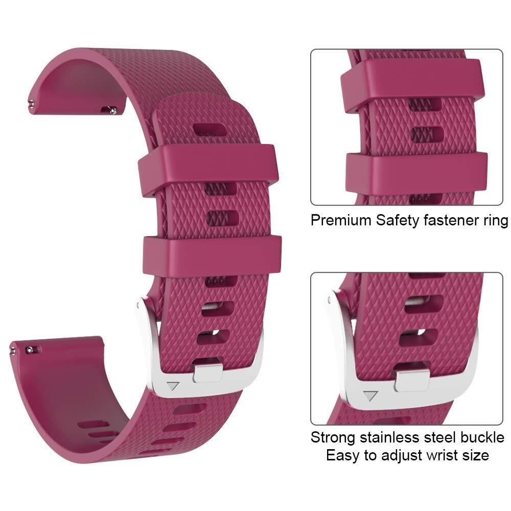 Band de Montre de Remplacement en Silicone à libération Rapide de 20 mm