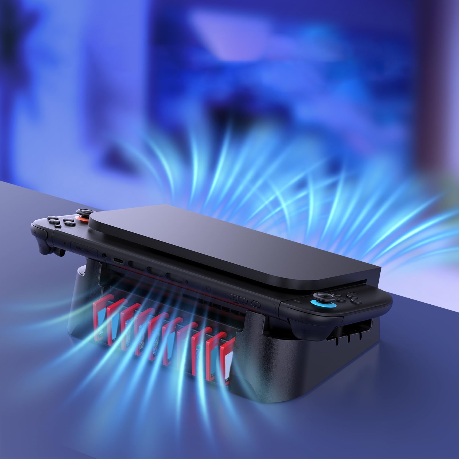 Support de Stockage hôte pour Console de Jeu Switch 2, Base Horizontale, Support de Console de Jeu, Accessoires pour Switch/OLED
