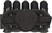 Vista 4 de HK Army Zero G 2.0 - Arnés de paintball (5+4 cápsulas), color negro y negro