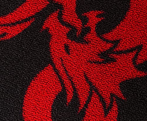 Tapete decorativo rojo D20 Dungeons & Dragons 132x114 cm miniatura 4