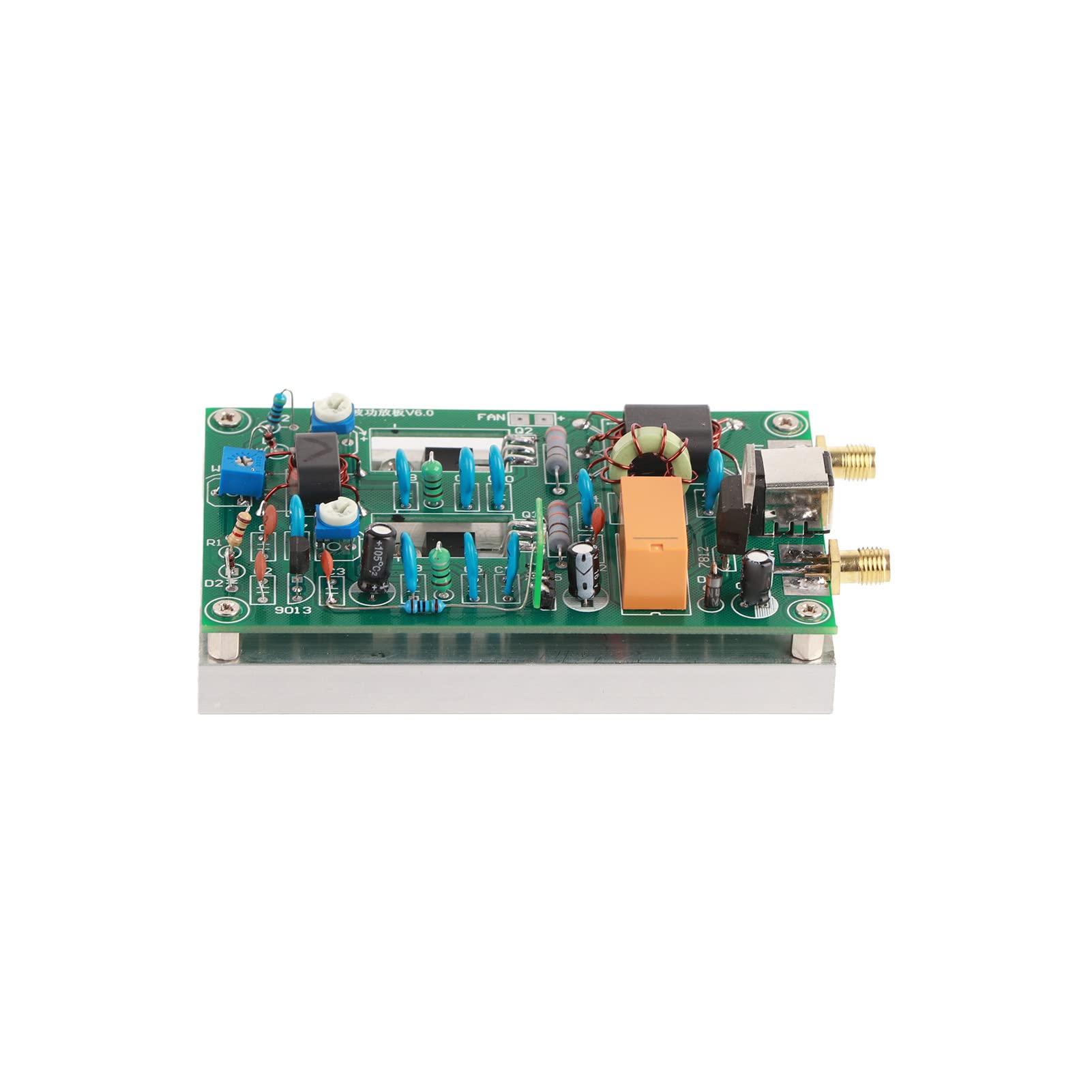 Módulo Amplificador de Potencia de Onda Corta, Circuito de Conmutación de Aluminio, Placa Amplificadora de Potencia de 30W, Placa Amplificadora de Audio DC 12-13,8 V 3-28MHz