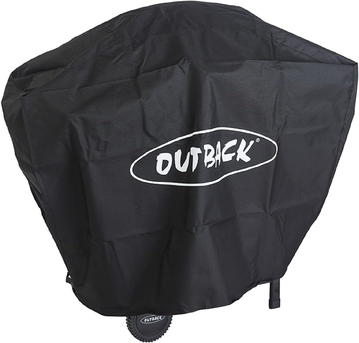 Outback Premium BBQ Cover To Fit 2 Burner Hooded Trooper & Spectrum > Water resistant and breathable protective cover with high thread count - OUT370051