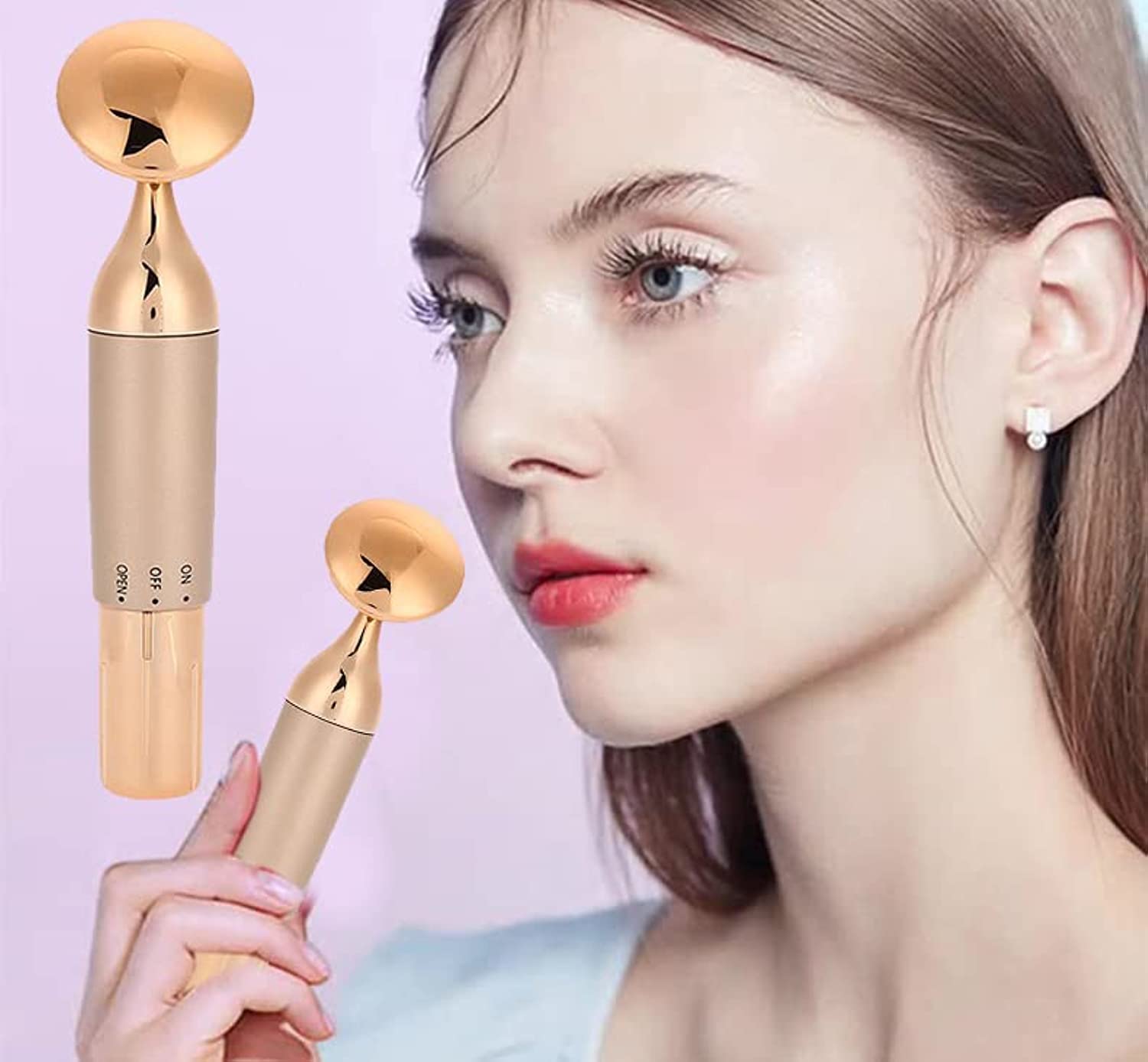 SEEMIEUltrasonic Slim Lift Tighten Face Beauty Device Skin Spa Cleaner Massager Stick Lift Skin Tightening Wrinkle Removal Face Care