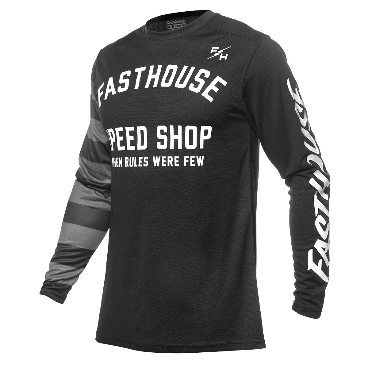 FASTHOUSE Carbon Eternal Jersey (Black/Black, Large)