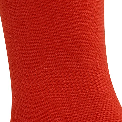 Fasoar Unisex Youth igh Stretch Rugby Football Sports Socks Boot Socks Pack of 6 Red 6 pack red One Size - Thumbnail 6