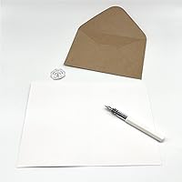 Vista 7 de 25 tarjetas de felicitación de flores de acuarela para todas las ocasiones en blanco con sobres