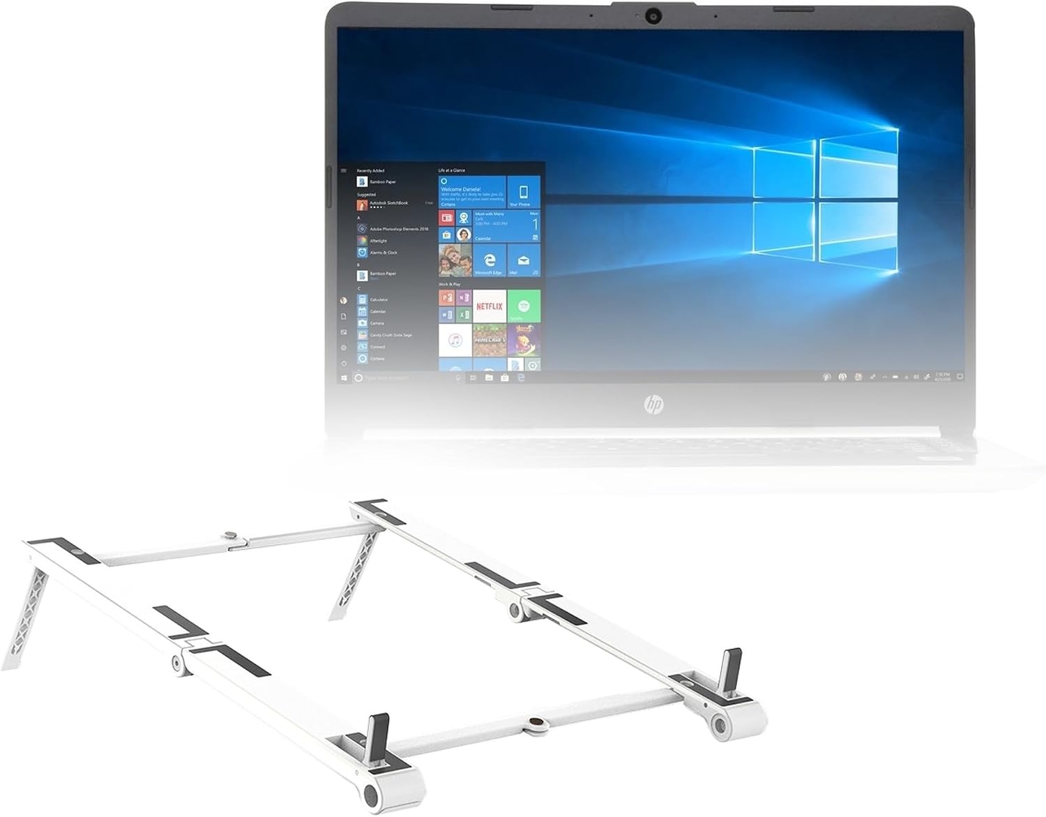 Soporte Ajustable BoxWave Compatible con HP Notebook miniatura 1