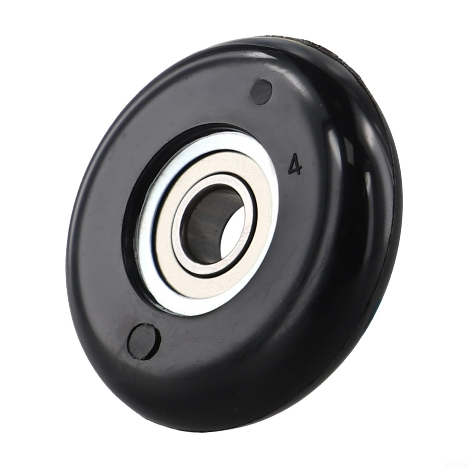 Ruota Sedile per Vogatore da 43 mm di Diametro, puleggia di Ricambio in plastica ad Alta Resistenza con Cuscinetto in Acciaio a Diametro Interno di 8 mm per Attrezzature da Fitness (4 Pezzi)