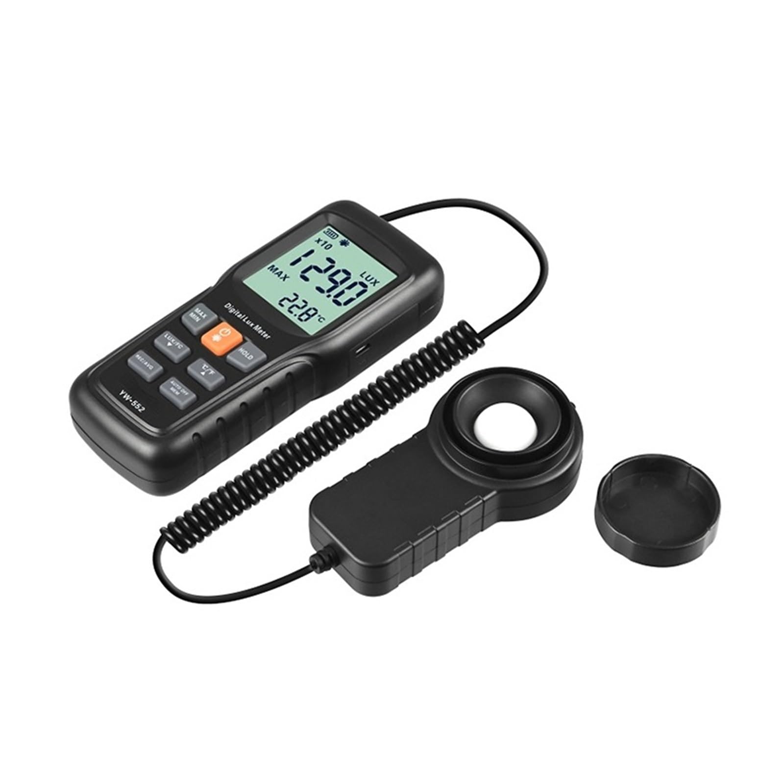 Espectrofotómetro, Medidor De Iluminómetro Luz YW-552 0~200000Lux Digital Lux