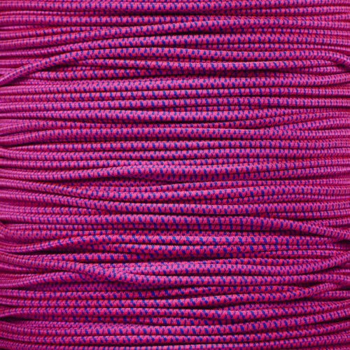 Golberg 1/8 Inch Diameter Shock Cord - Elastic Stretch Rope for Custom Bungee Lengths - (Hubba Bubba, 10 Feet)