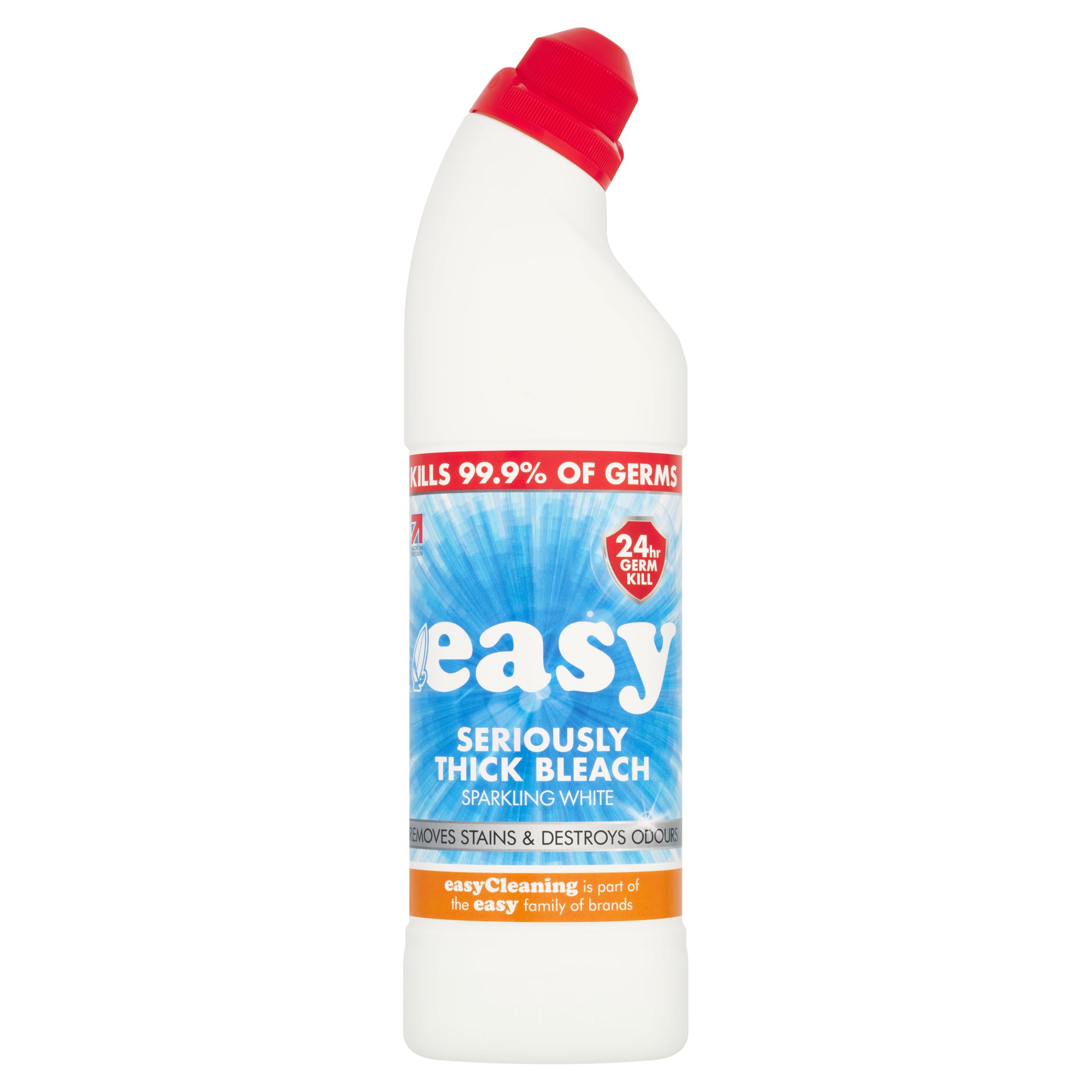 Easy Cleaning - Seriously Thick Bleach - Crystal White Gel - 750ml