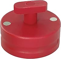 Vista 4 de Potauto Adaptador Universal de Nylon PA6 Magnético Almohadilla para Gato Disco Soporte Compatible con Vehículos BMW, Mini (Cantidad 1, Rojo)