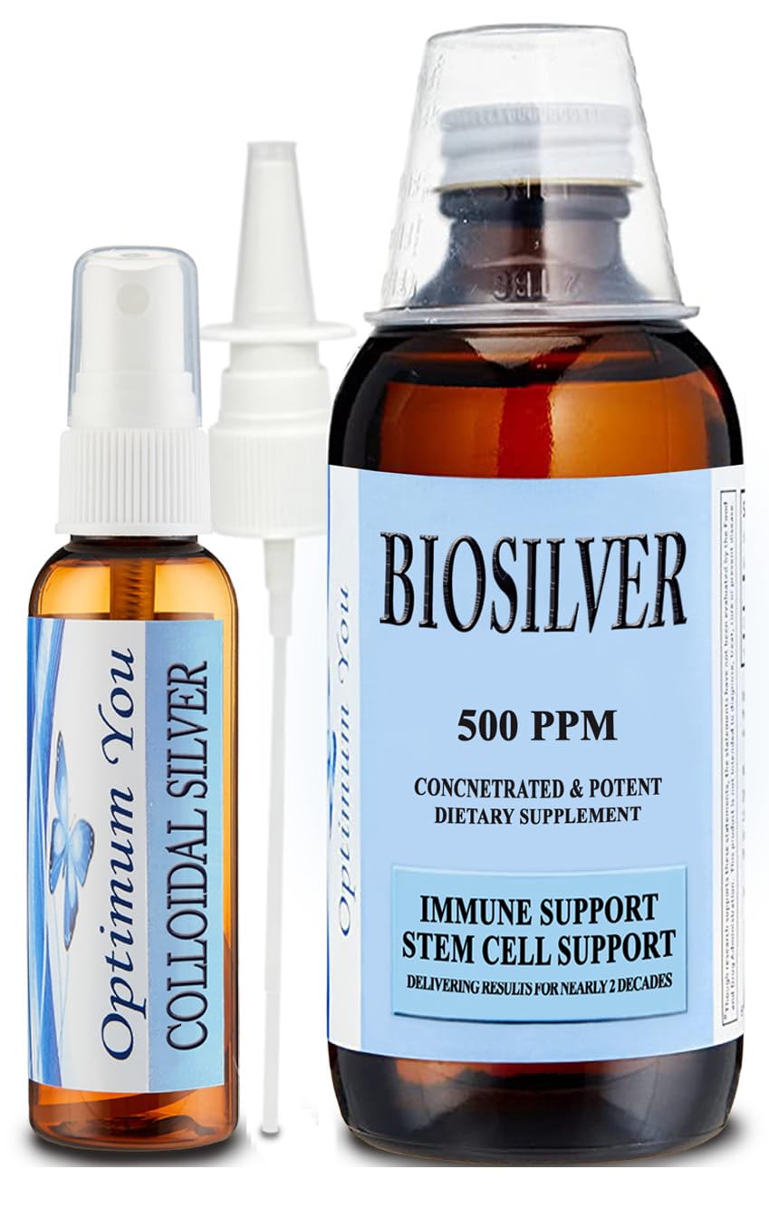 Amazon.com: Optimum You BIOSILVER | Colloidal Silver Liquid | 500
