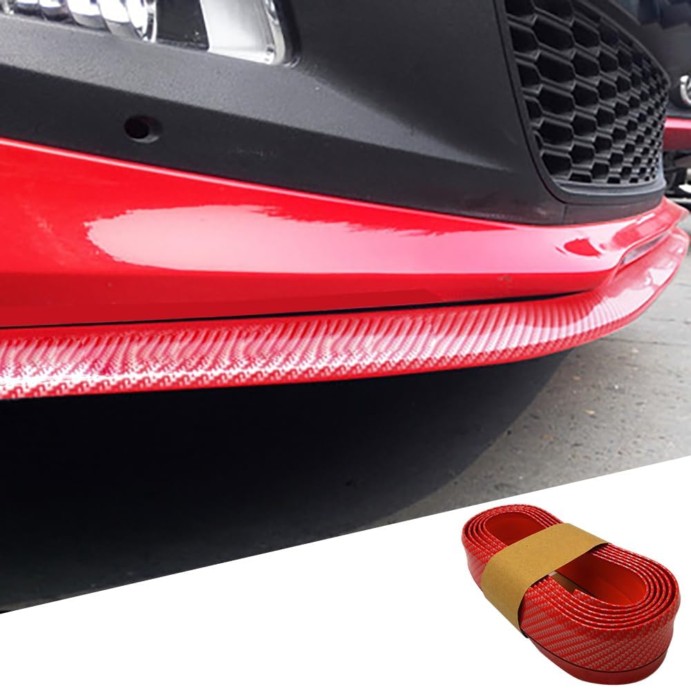 WETCL Car Front Bumper Protector, for BMW X3 G01 X4 G02 Prophase M Pack 2018-2021,Body Spoiler 2.5M Rubber Bumper Strip Outer Bumper Front Lip Car Bumper Protector. Spoiler Splitter,C