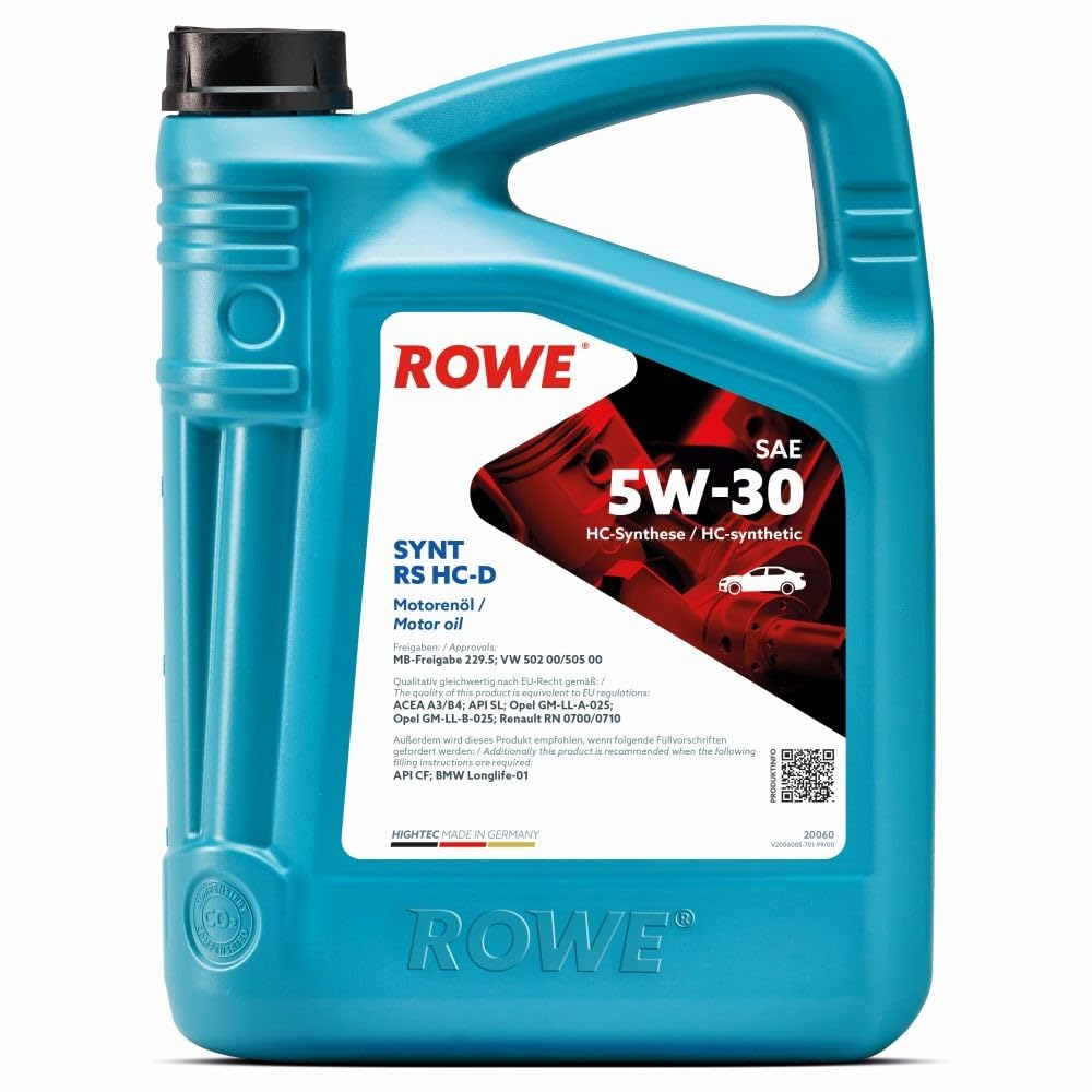 Hightec SYNT RS HC-D SAE 5W-30 Engine Oil - 5 Litre