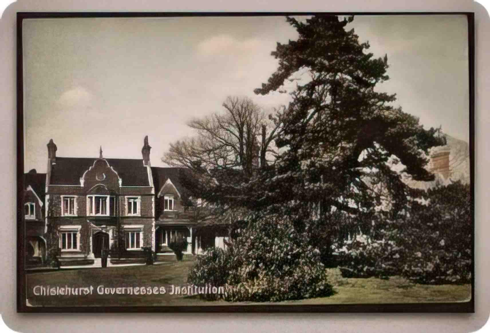 Kent Chislehurst Governesses Institution & Gadrens A4 Photo