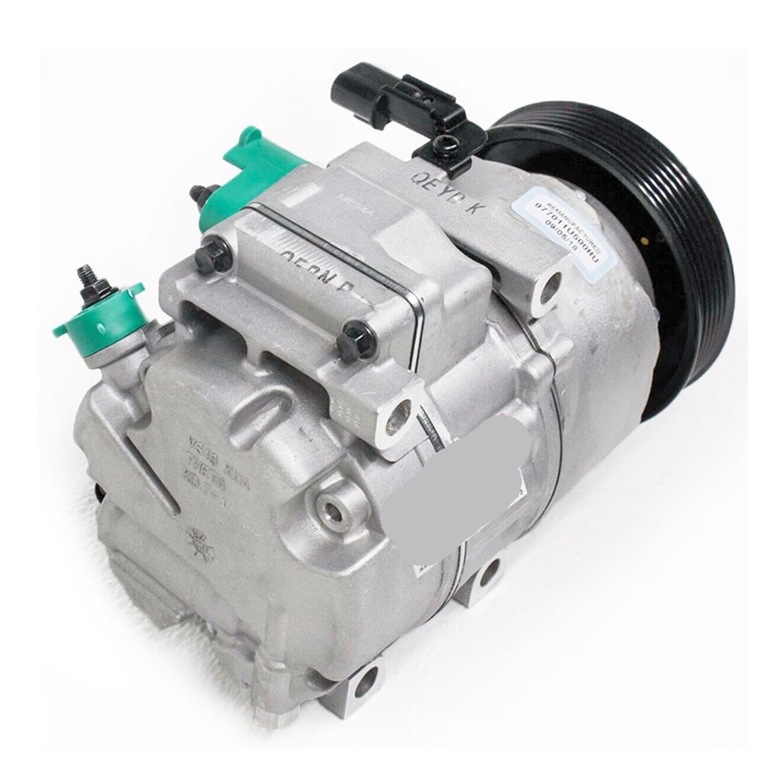 Xbvnerukj One Color A/C Compressor Compatible For Hyundai Santa Fe Sport/Kia Sorento 2.0L 2.4L 2011-2018 97701-1U500 977011U500 97701-1U500ru 977011U500ru